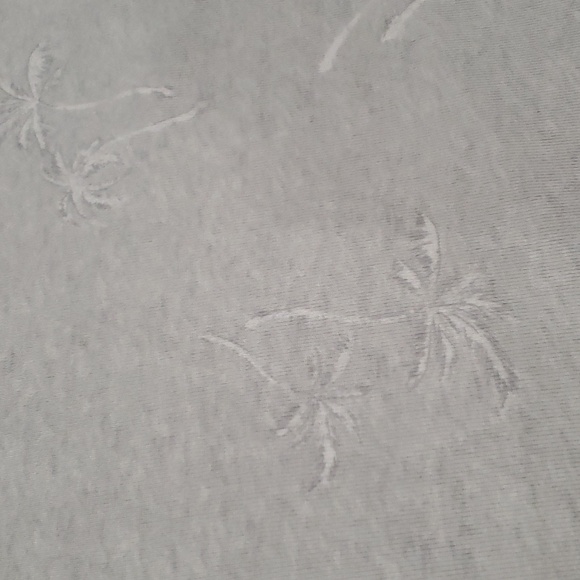 Cozie s imprinted palm trees buttery soft crop sweater - Picture 2 of 7